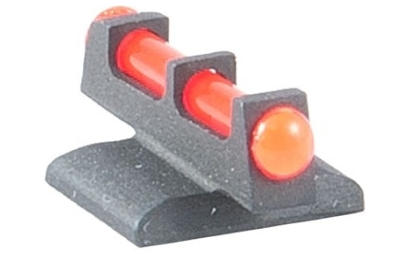Novak Fiber optic front sight, red, .180'' high, fits colt 1911